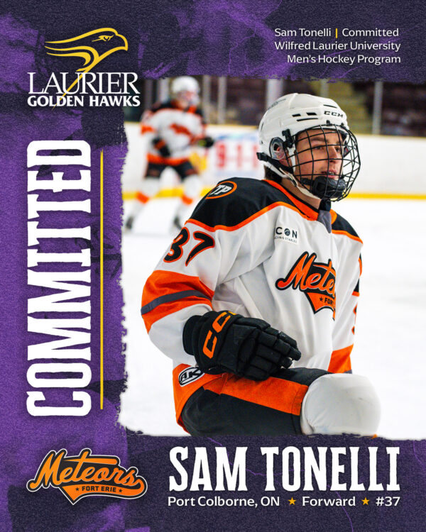 Tonelli Commits to Golden Hawks